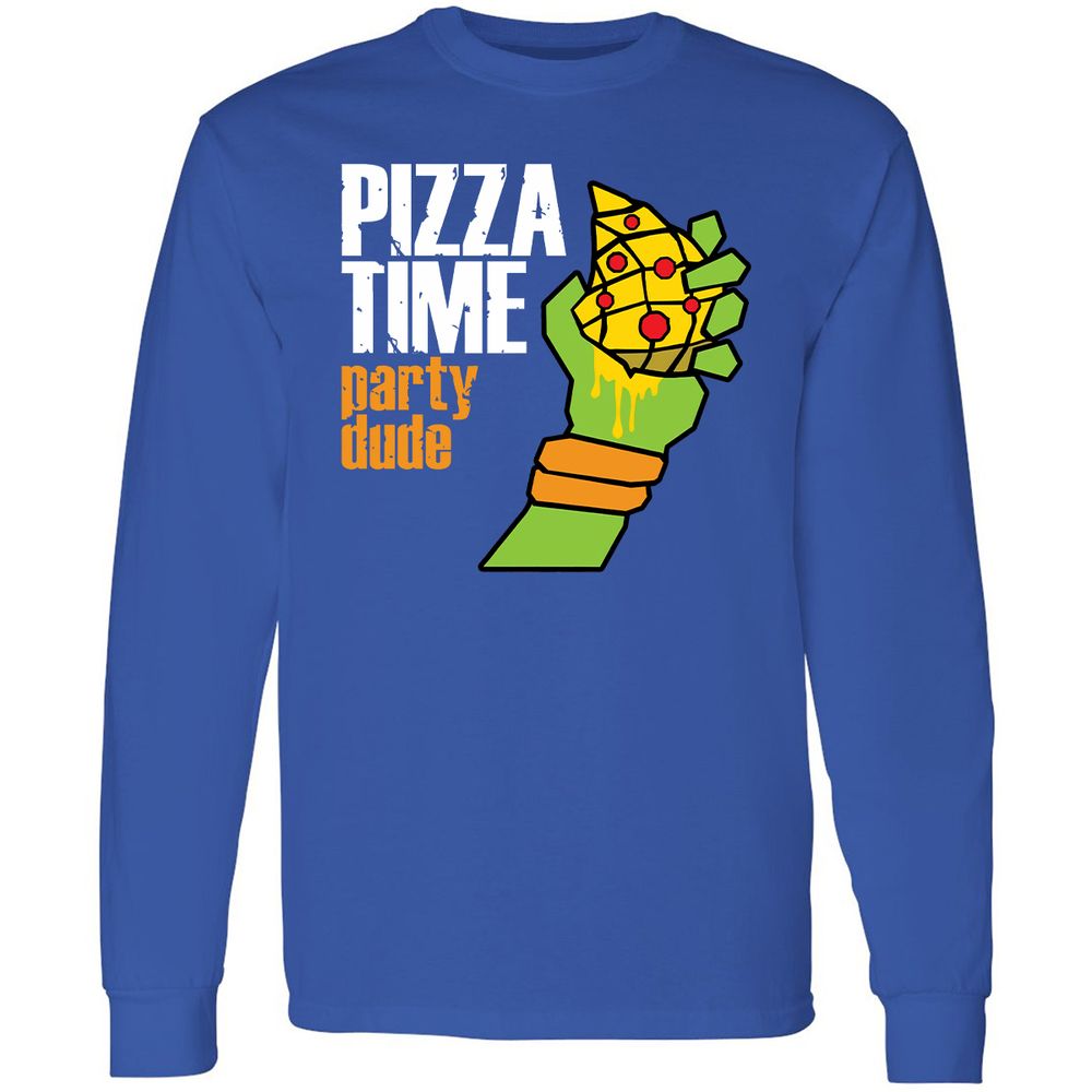 Long Sleeve T-Shirt - HLB77A4P - Royal - 8