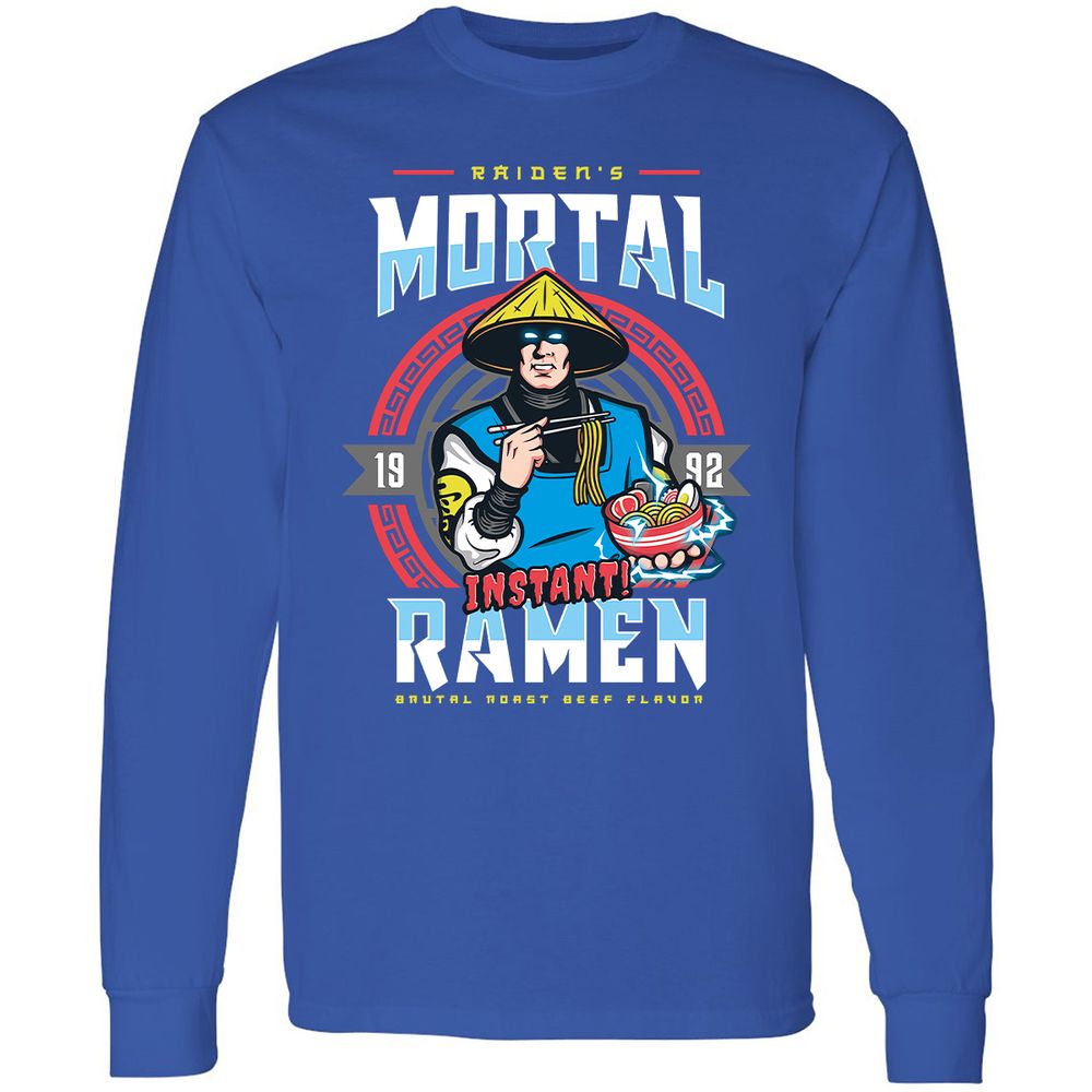 Long Sleeve T-Shirt - QPQF5W2G - Royal - 8