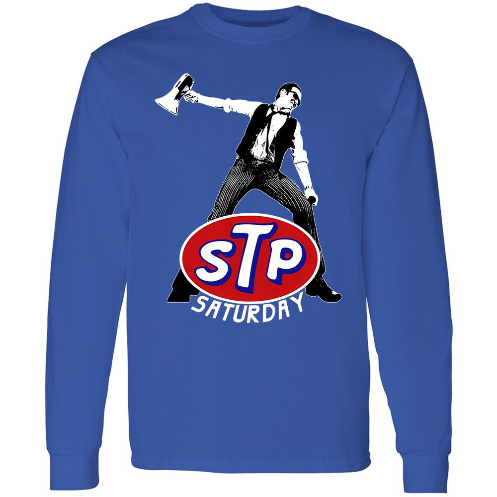 Long Sleeve T-Shirt - 2QVGMJLV - Royal - 8