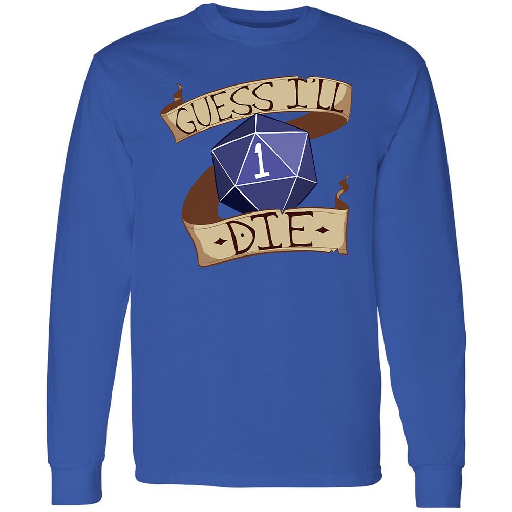 Long Sleeve T-Shirt - L5QB9TT9 - Royal - 8