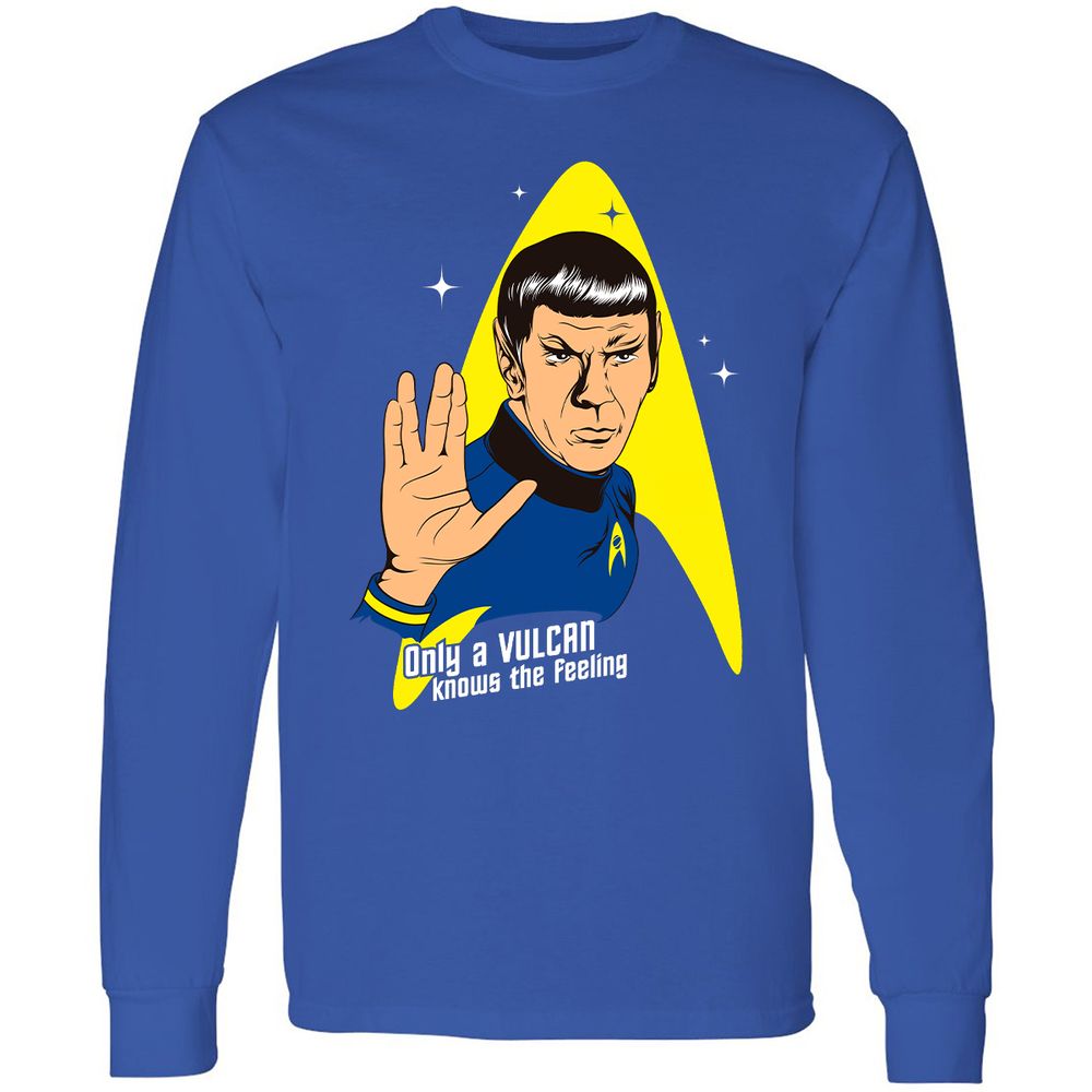 Long Sleeve T-Shirt - 6RY5AV8R - Royal - 8