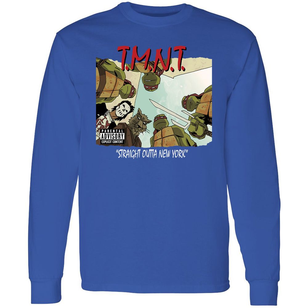 Long Sleeve T-Shirt - UK9TCRZU - Royal - 8