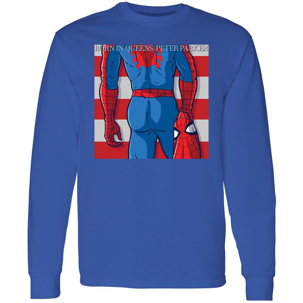 Long Sleeve T-Shirt - UL77W13W - Royal - 8