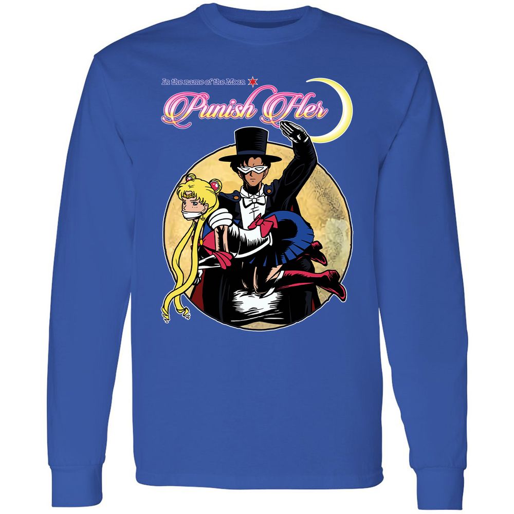 Long Sleeve T-Shirt - 7849RV1Q - Royal - 8