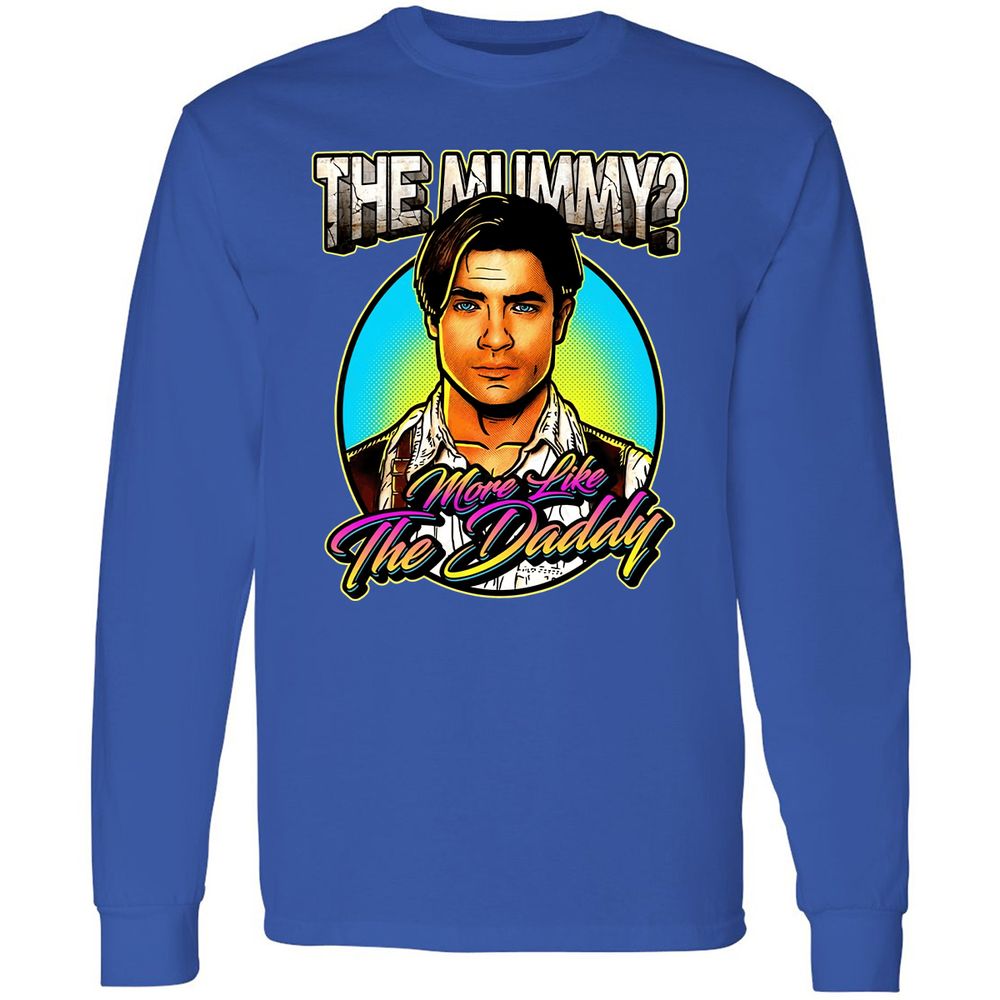 Long Sleeve T-Shirt - 4MQCWX6J - Royal - 8