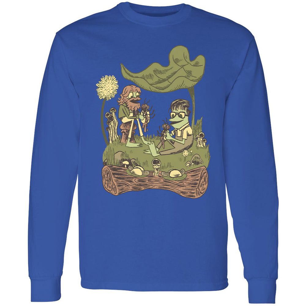 Long Sleeve T-Shirt - MFGLWEJ2 - Royal - 8