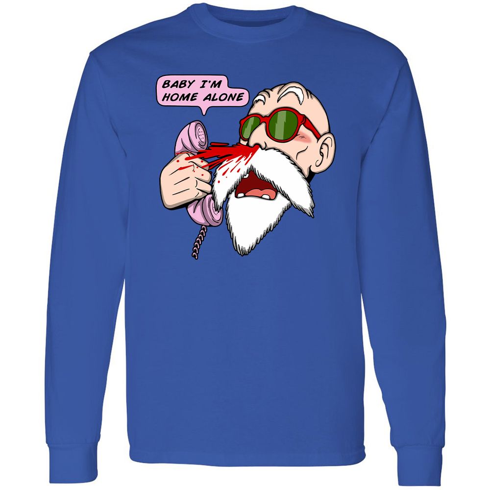 Long Sleeve T-Shirt - GSE94HPP - Royal - 8