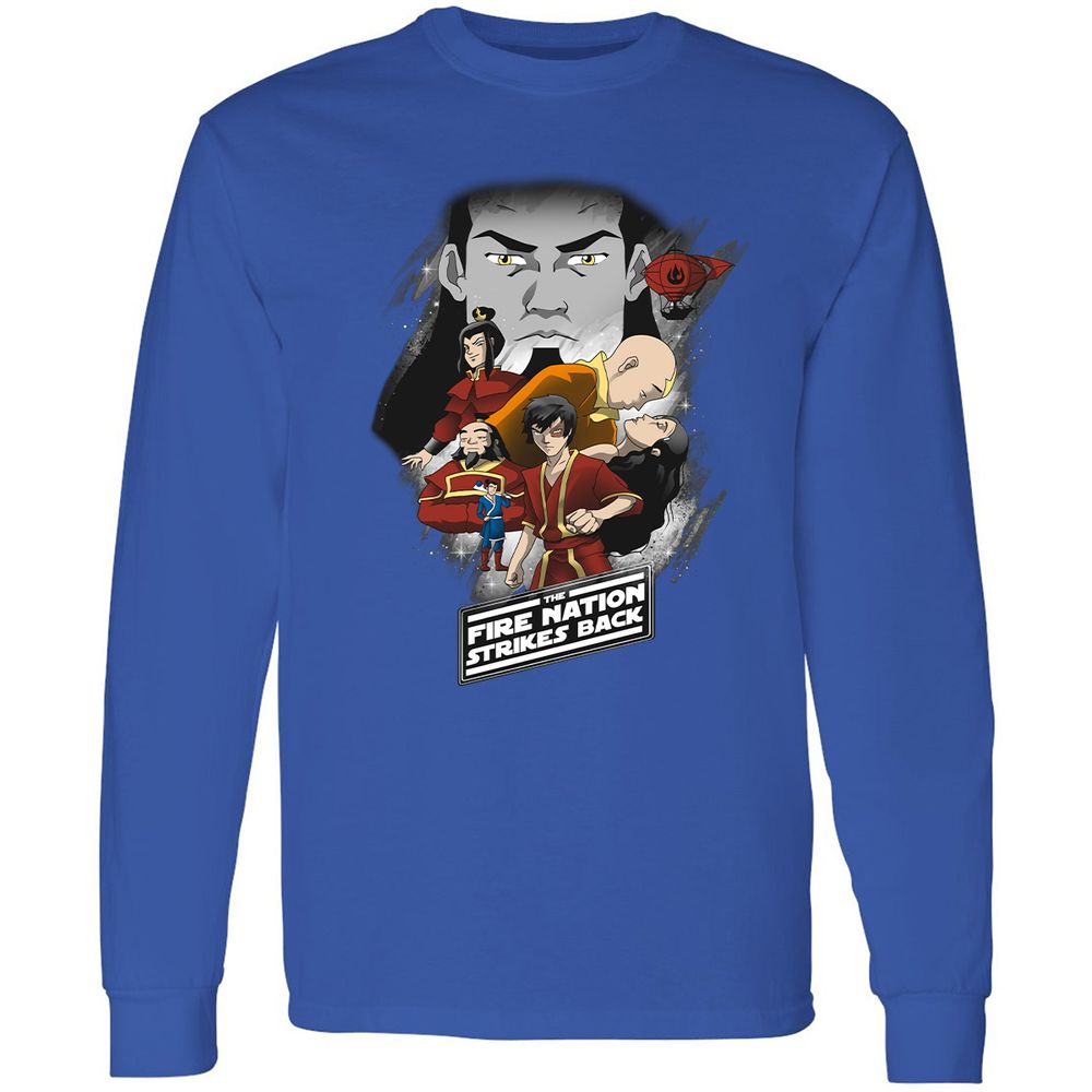 Long Sleeve T-Shirt - 6GFRXX8E - Royal - 8