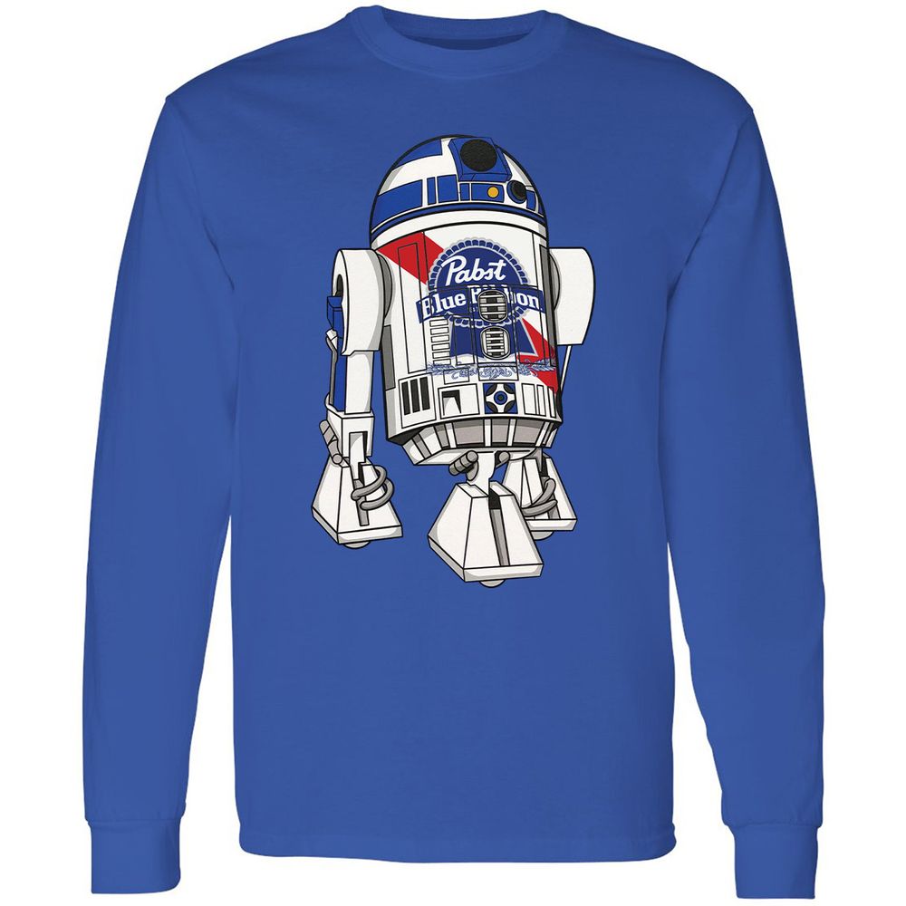 Long Sleeve T-Shirt - V651MZWM - Royal - 8