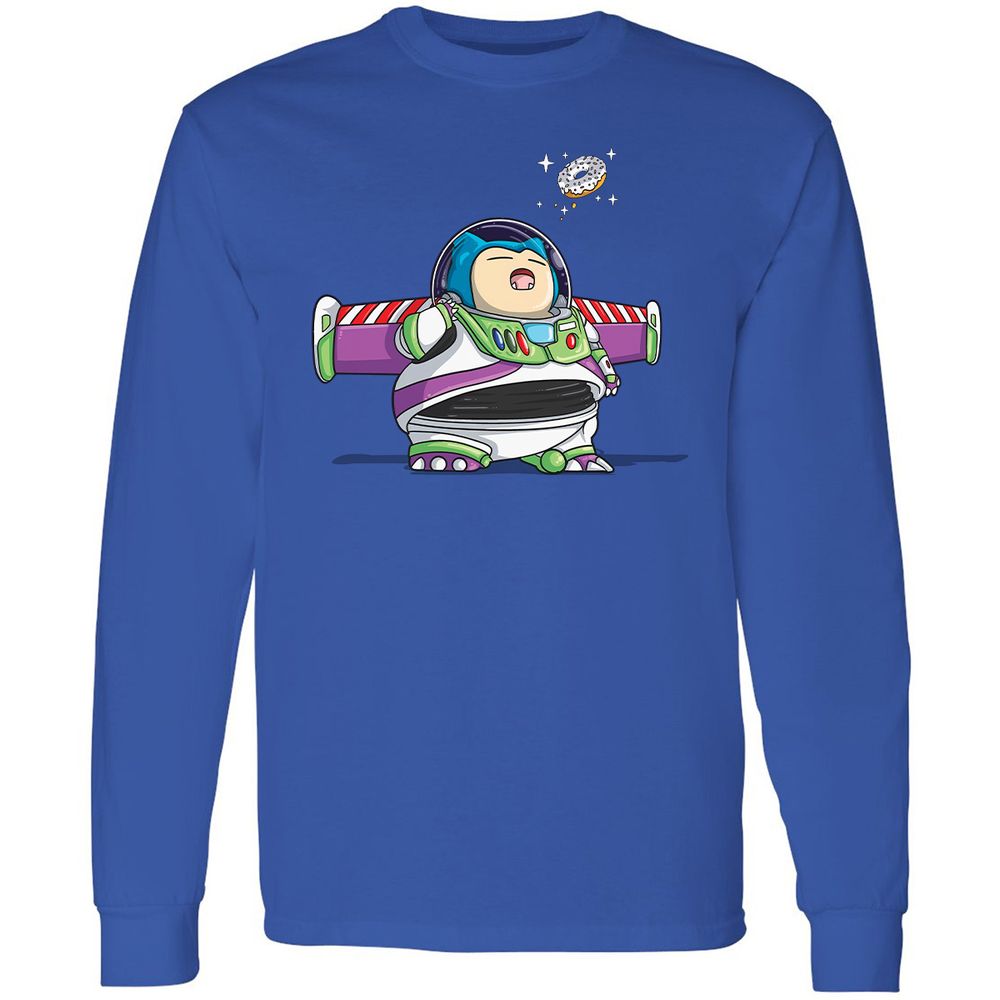 Long Sleeve T-Shirt - 61V485JH - Royal - 8