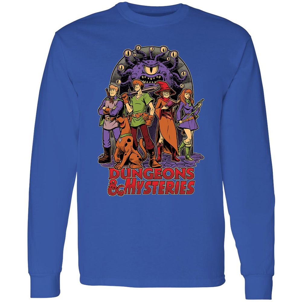 Long Sleeve T-Shirt - 4YF9QE5W - Royal - 8