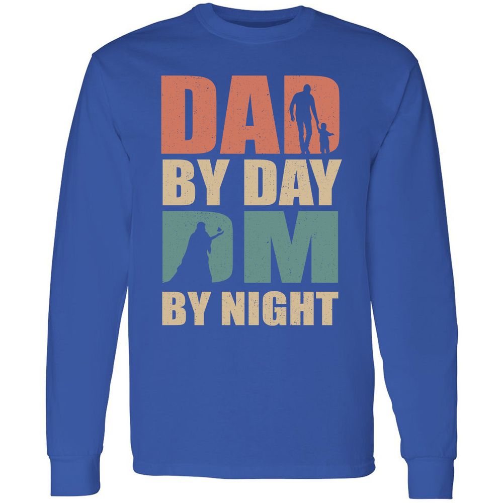 Long Sleeve T-Shirt - WK374RSG - Royal - 8