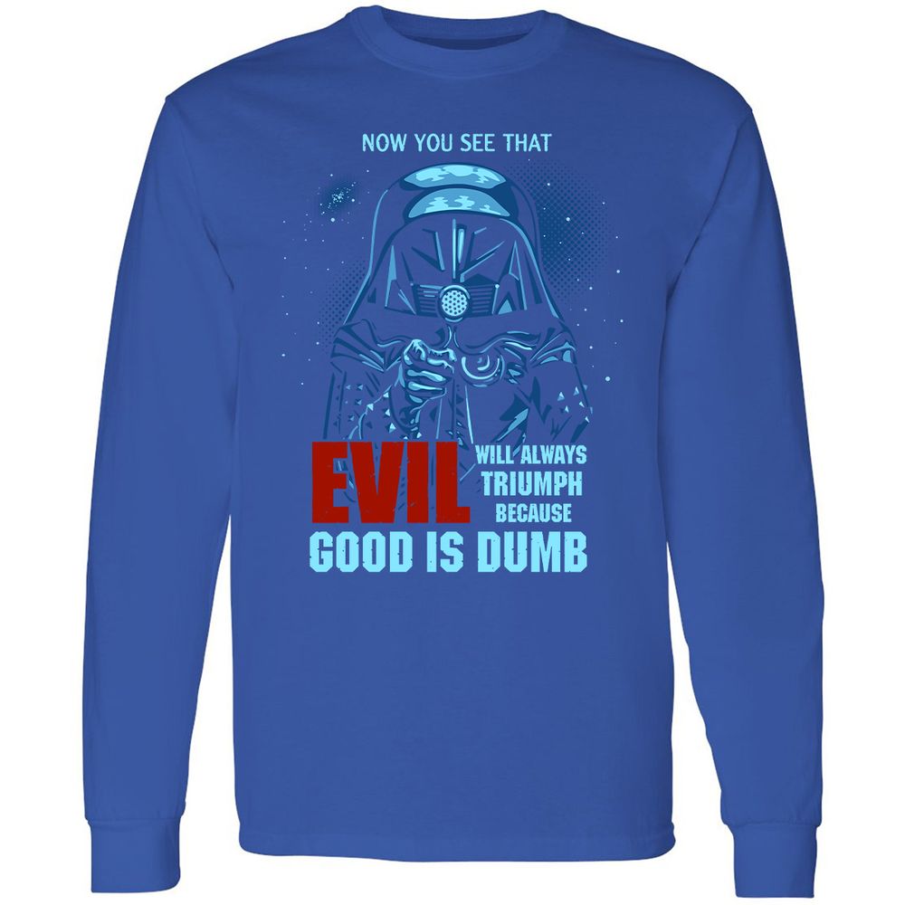 Long Sleeve T-Shirt - J5C112CB - Royal - 8