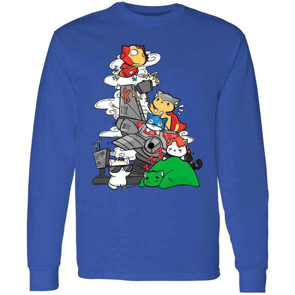 Long Sleeve T-Shirt - LZ19UXRB - Royal - 8