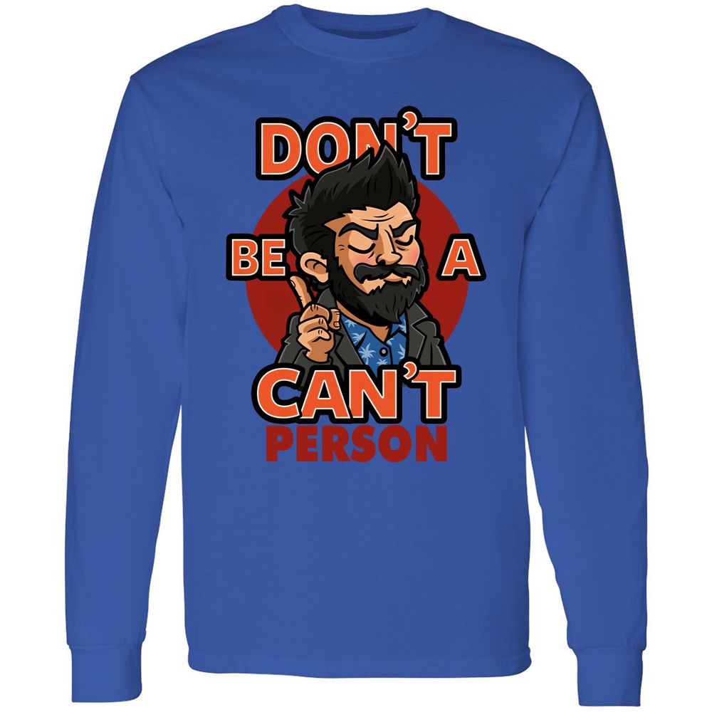 Long Sleeve T-Shirt - Q5VWLG6J - Royal - 8