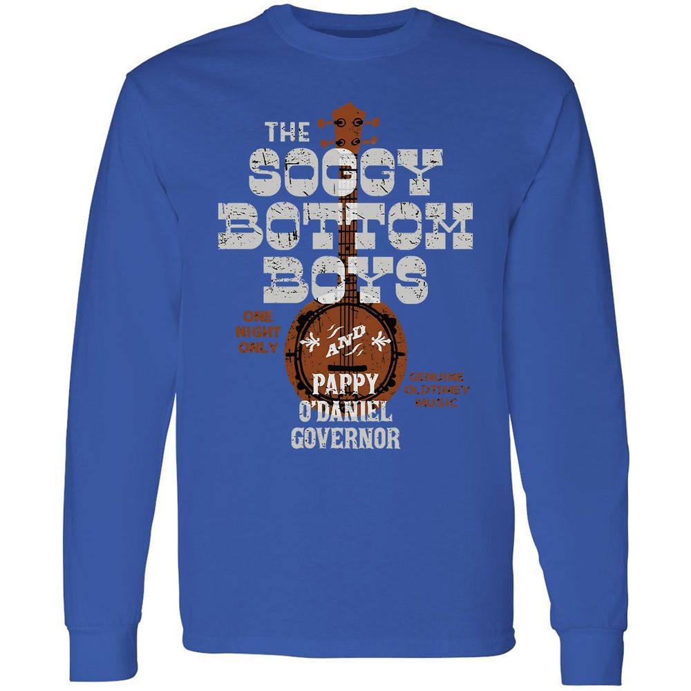 Long Sleeve T-Shirt - 8JRESGYY - Royal - 8