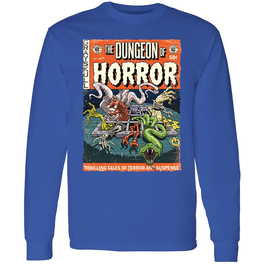 Long Sleeve T-Shirt - MM33SJFS - Royal - 8