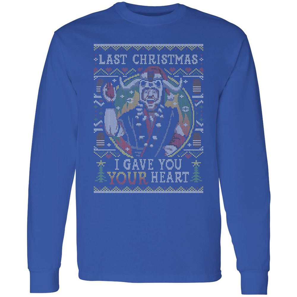 Long Sleeve T-Shirt - GV4JLW4X - Royal - 8