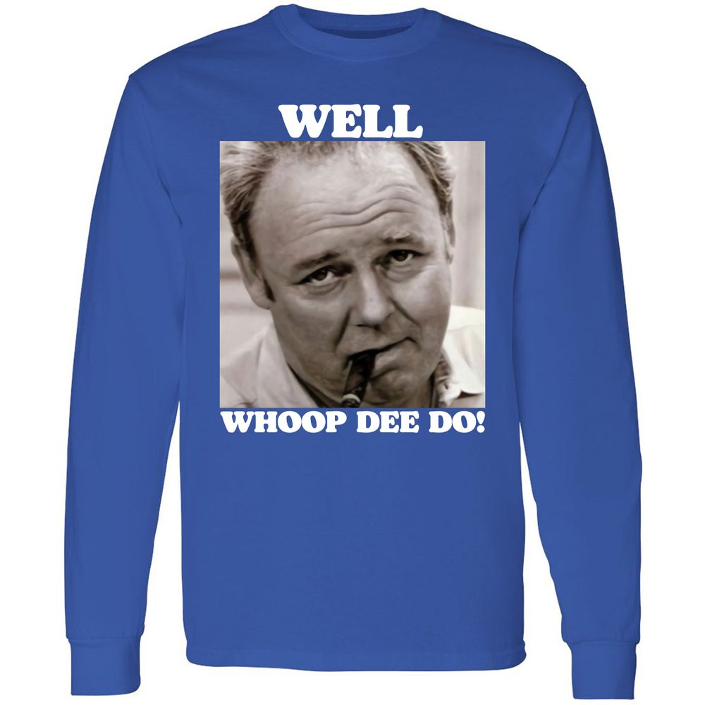 Funny 70s Tv Quote Whoop Dee Do - Royal - 8