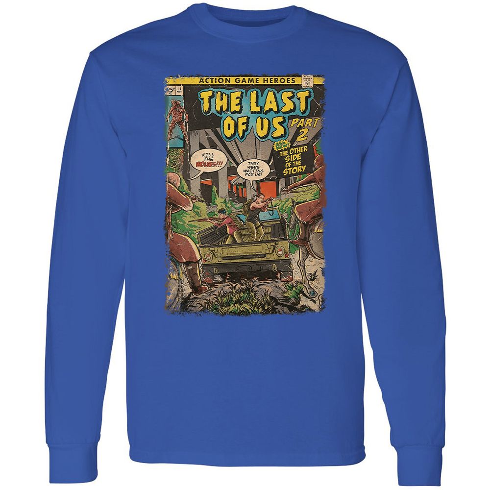 Long Sleeve T-Shirt - DQ8263X4 - Royal - 8