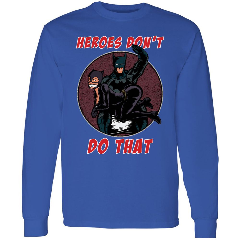 Long Sleeve T-Shirt - SH5NZQAV - Royal - 8