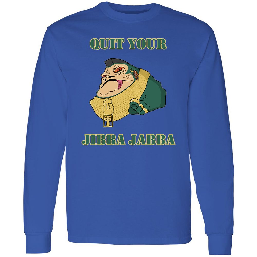 Long Sleeve T-Shirt - RK5ZFQS9 - Royal - 8