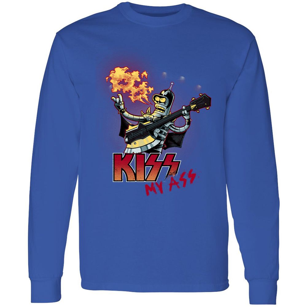 Long Sleeve T-Shirt - 1NB6U62L - Royal - 8