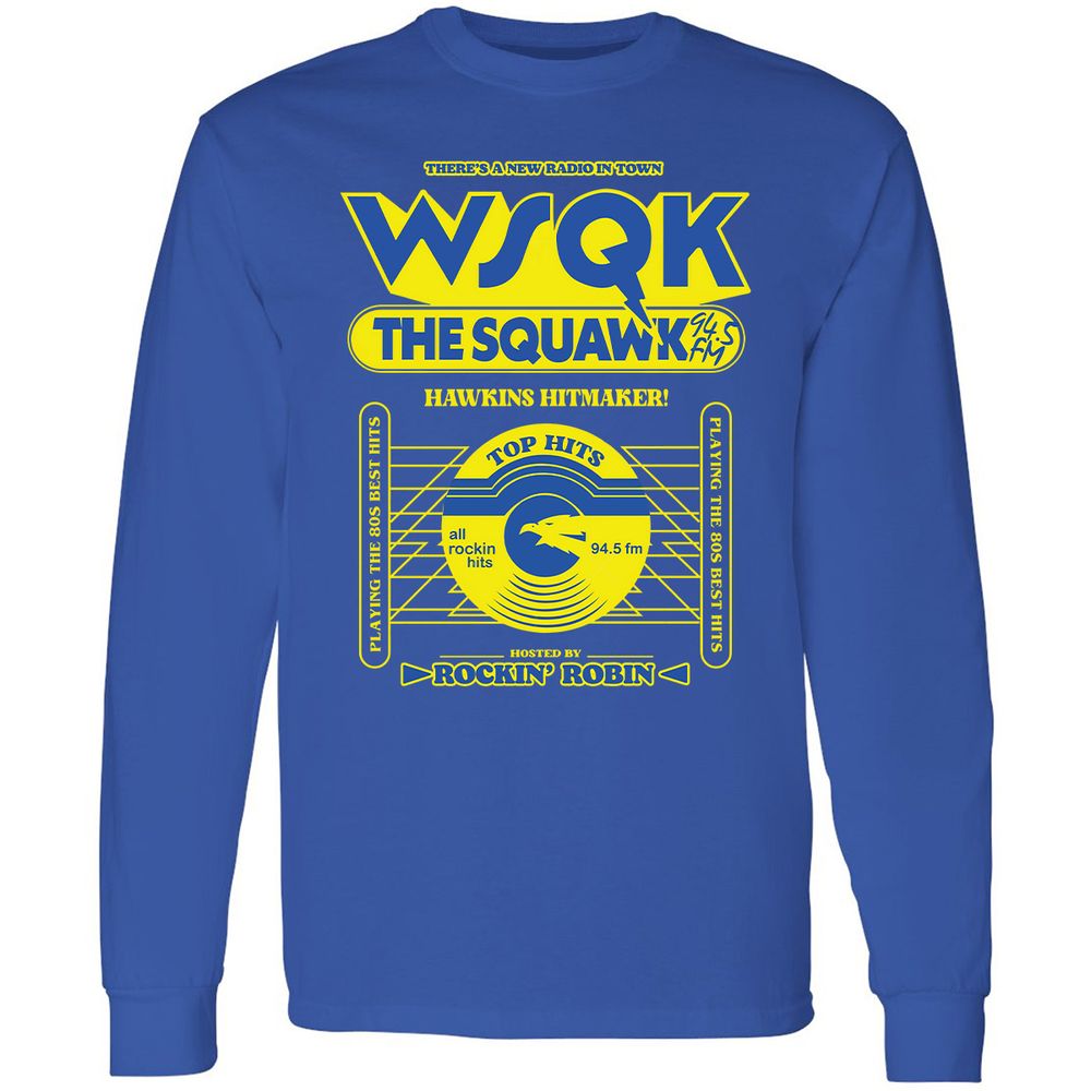 Long Sleeve T-Shirt - P2T5RTWW - Royal - 8