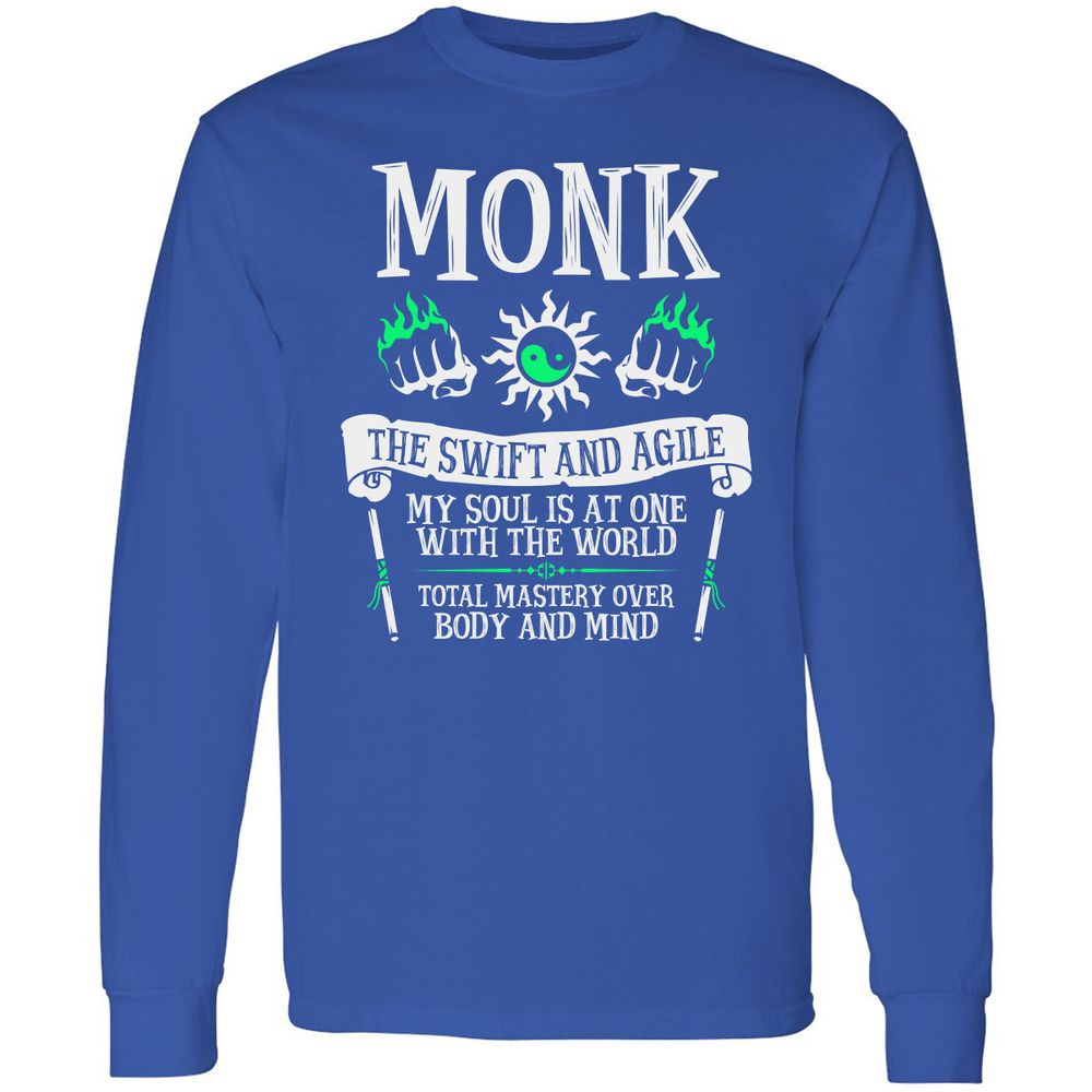 Long Sleeve T-Shirt - 1Y61H9TK - Royal - 8