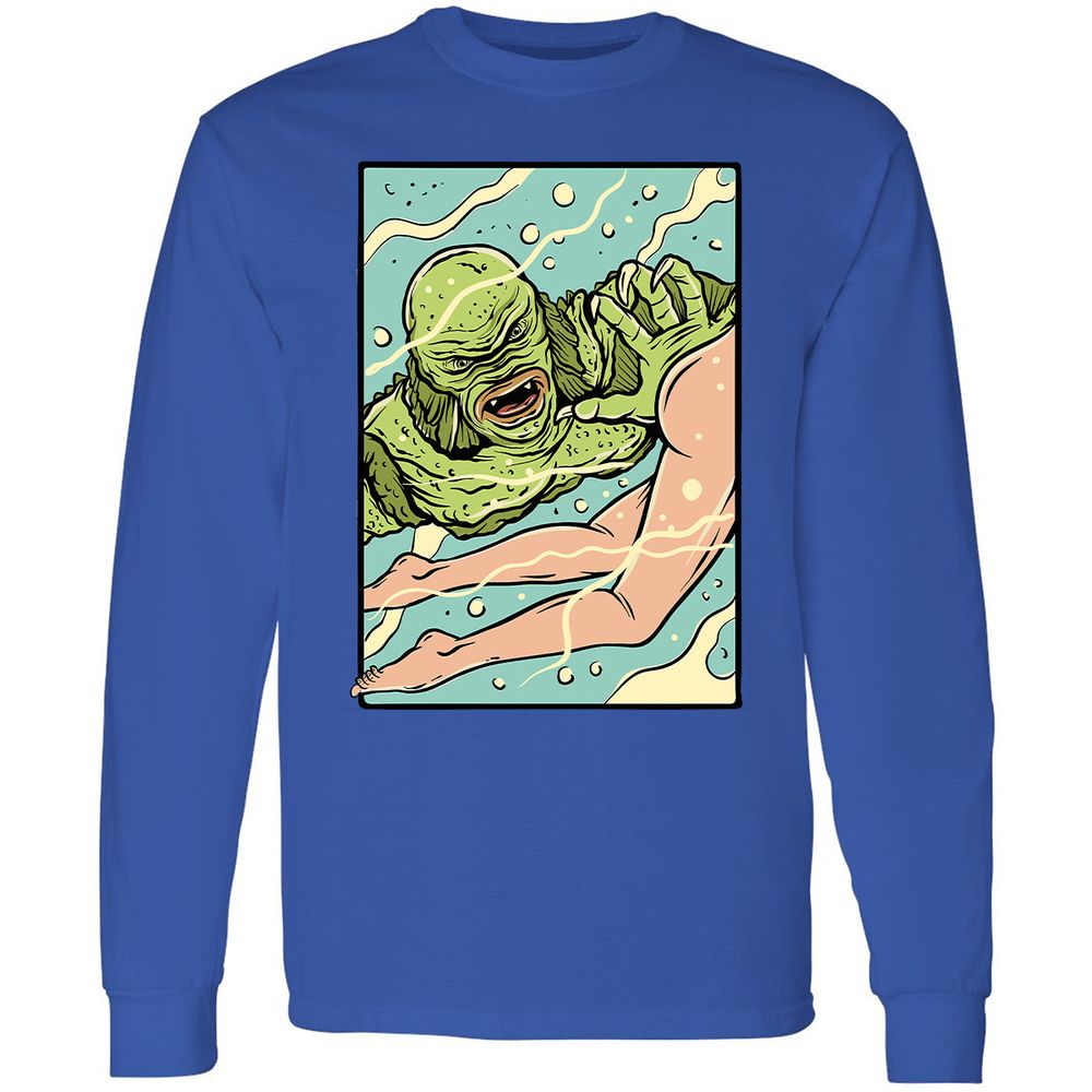 Long Sleeve T-Shirt - 2MUST22W - Royal - 8