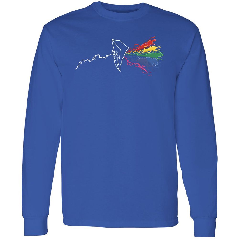 Long Sleeve T-Shirt - 2CVZQHXE - Royal - 8