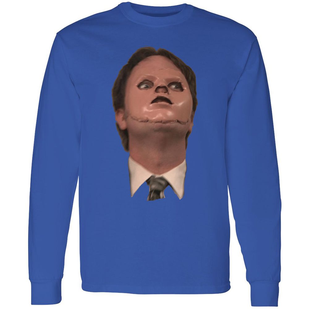 Long Sleeve T-Shirt - QVR9MKYB - Royal - 8