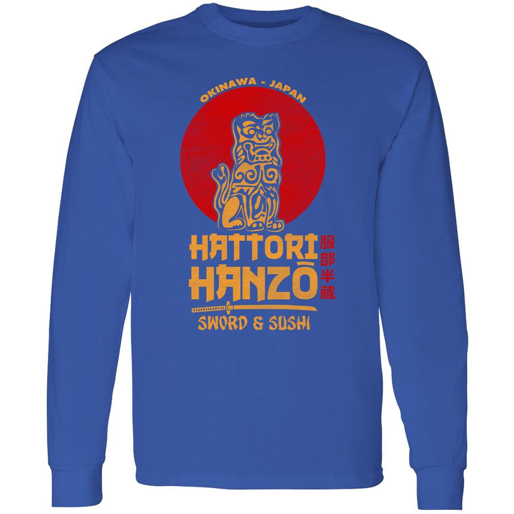 Long Sleeve T-Shirt - HA2BABVN - Royal - 8