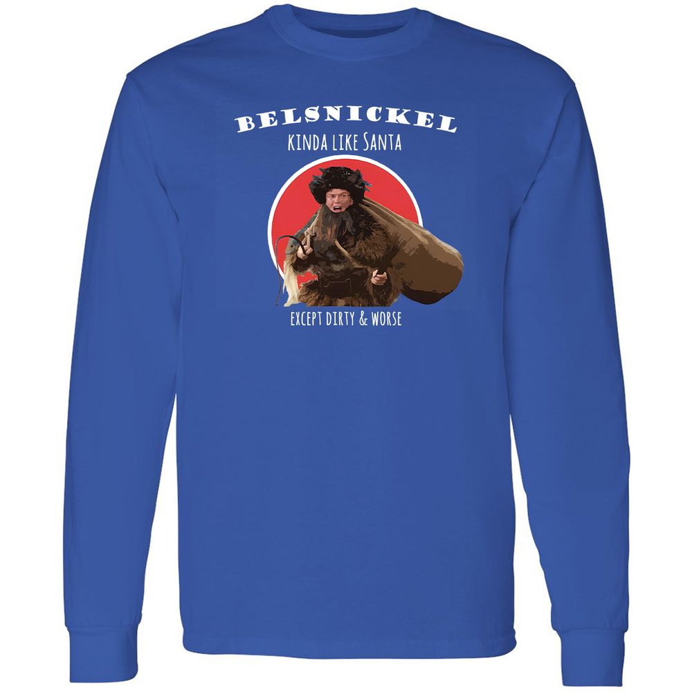 Long Sleeve T-Shirt - ZGZZLW8N - Royal - 8