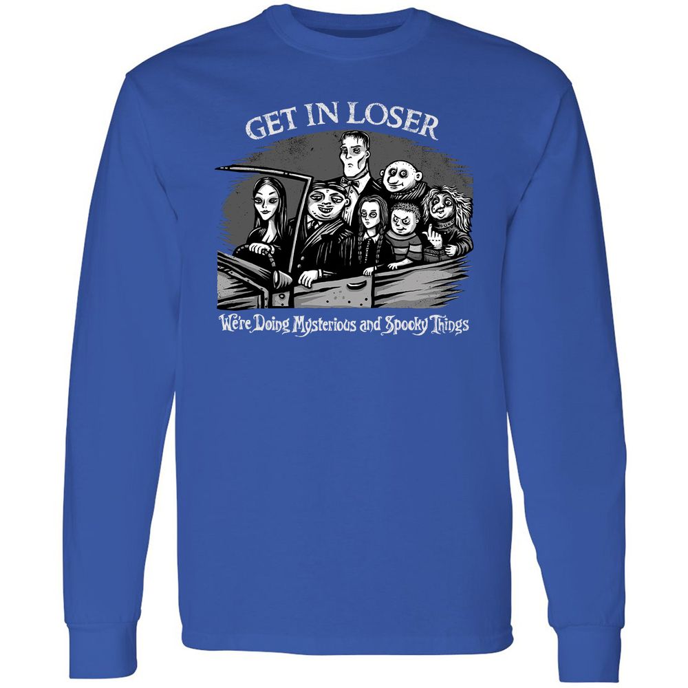 Long Sleeve T-Shirt - YGQGCMS8 - Royal - 8