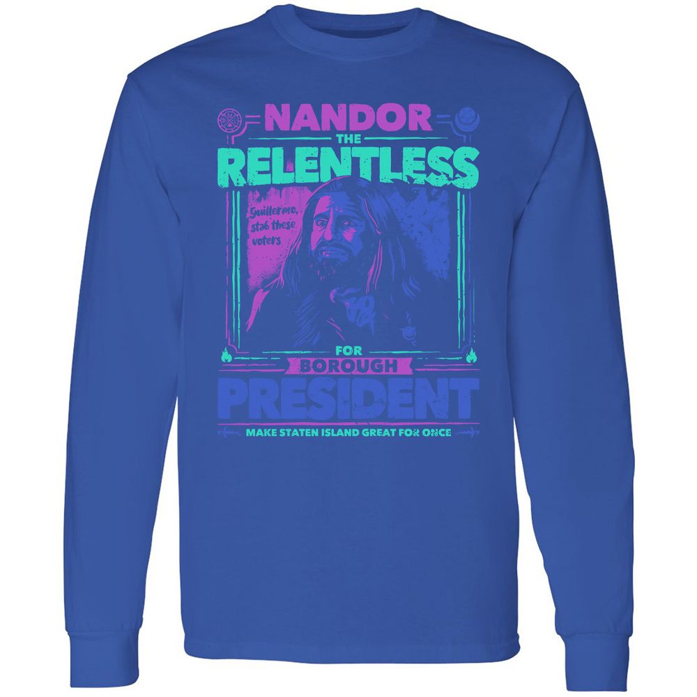 Long Sleeve T-Shirt - 4SBKCLRY - Royal - 8