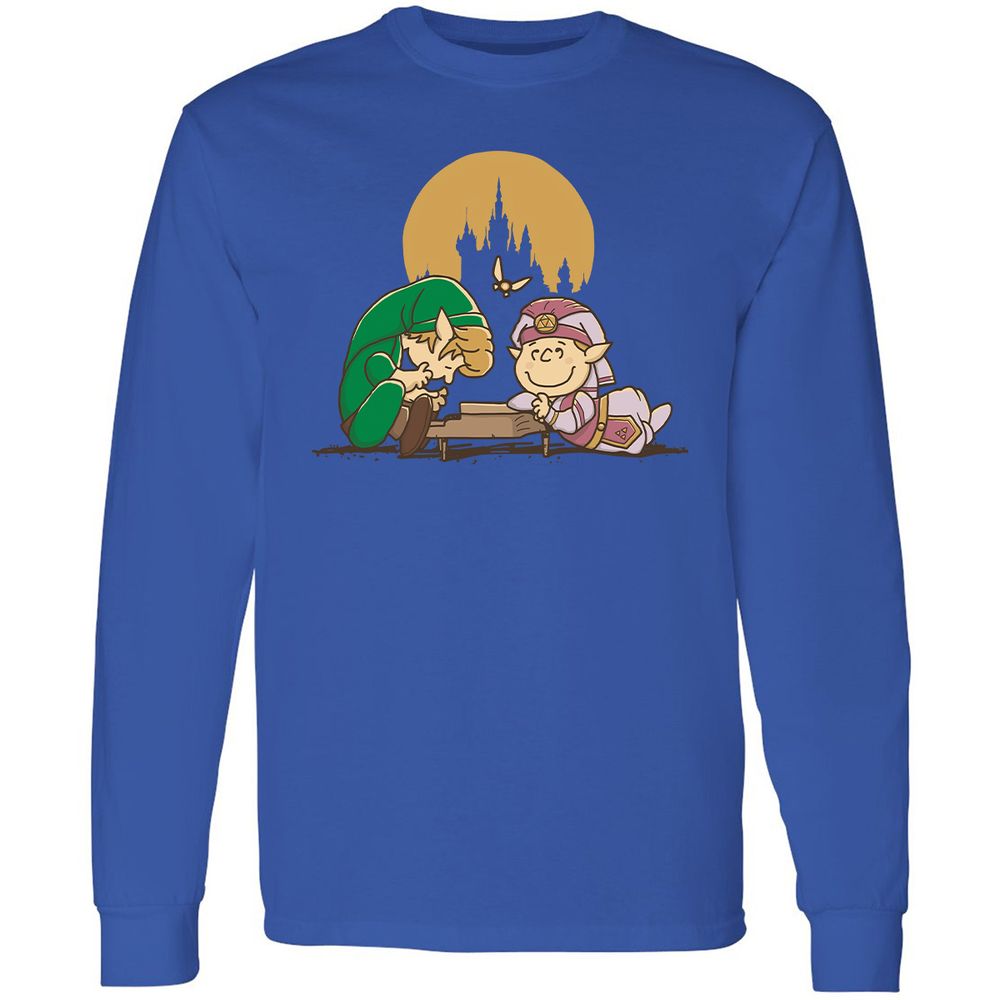 Long Sleeve T-Shirt - F5MEP7NY - Royal - 8