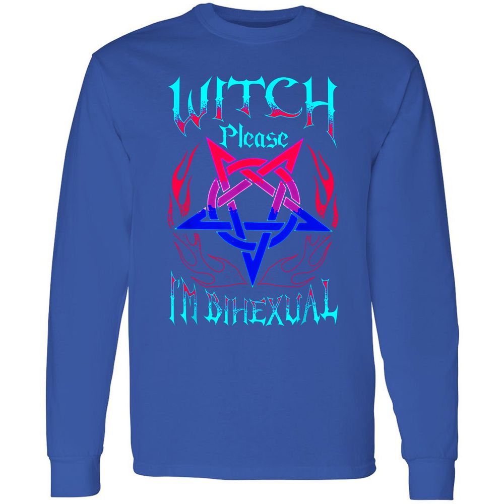 Long Sleeve T-Shirt - 3SQL2MU1 - Royal - 8