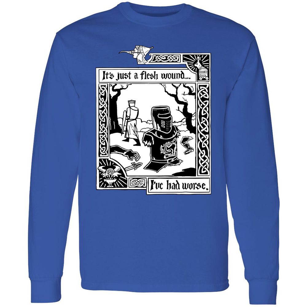 Long Sleeve T-Shirt - 3H8UDE3Z - Royal - 8