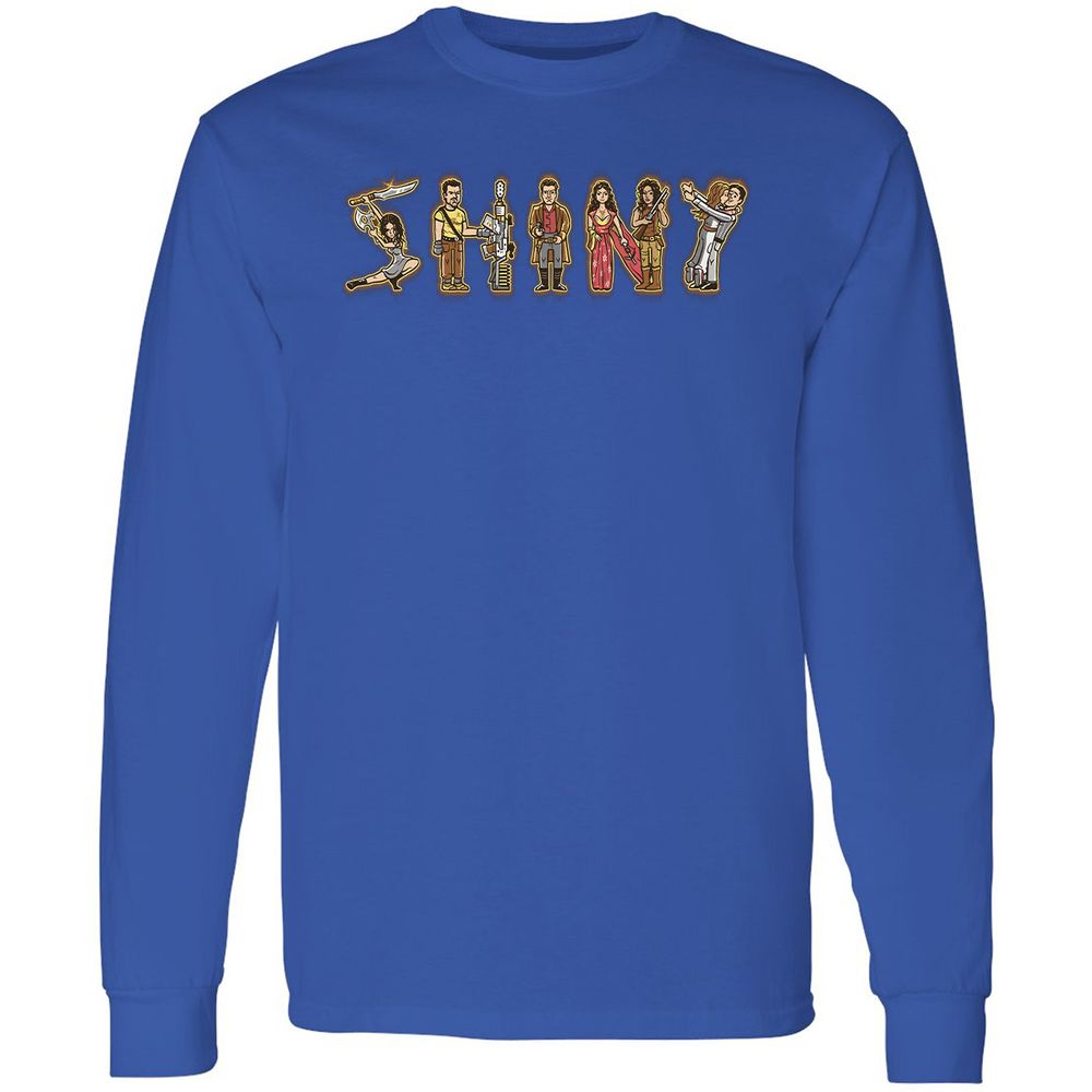 Long Sleeve T-Shirt - YWMXUU5K - Royal - 8