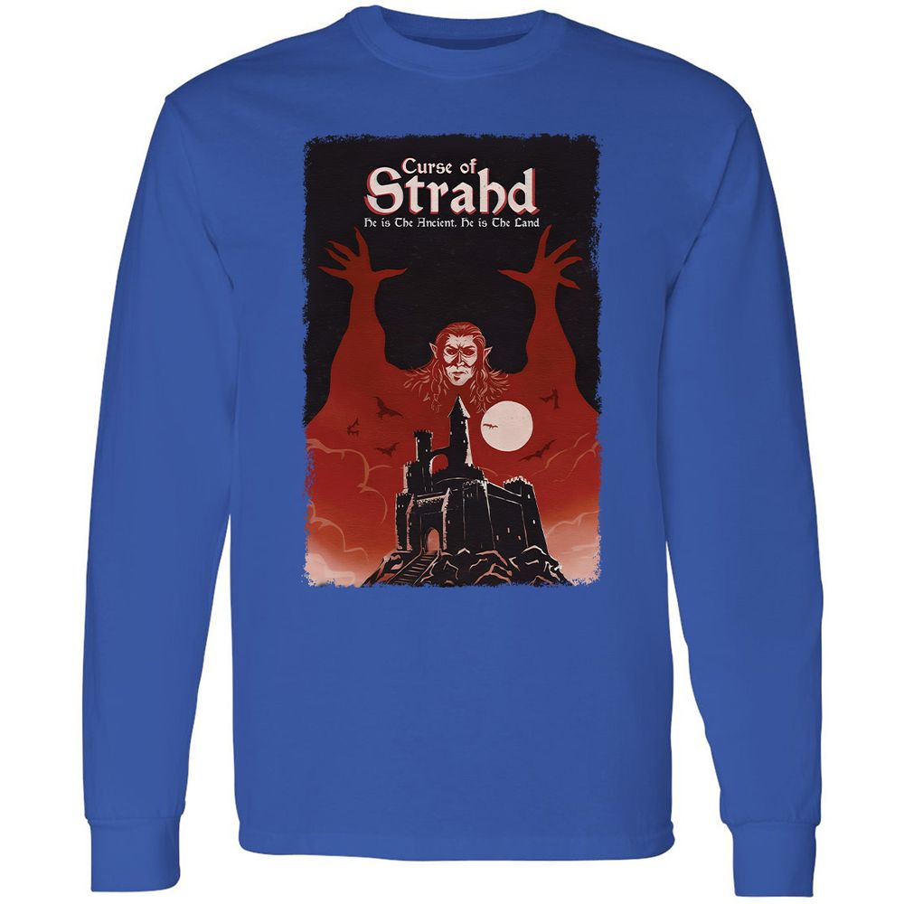 Long Sleeve T-Shirt - W7DGCF1E - Royal - 8