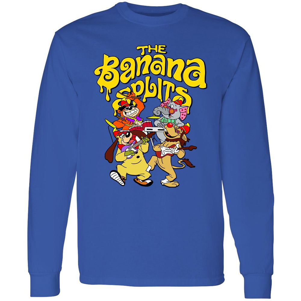 Long Sleeve T-Shirt - KF54AQX5 - Royal - 8