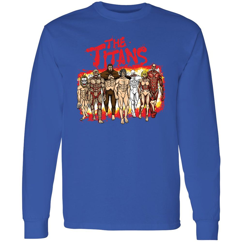 Long Sleeve T-Shirt - 1R1SG6Y8 - Royal - 8