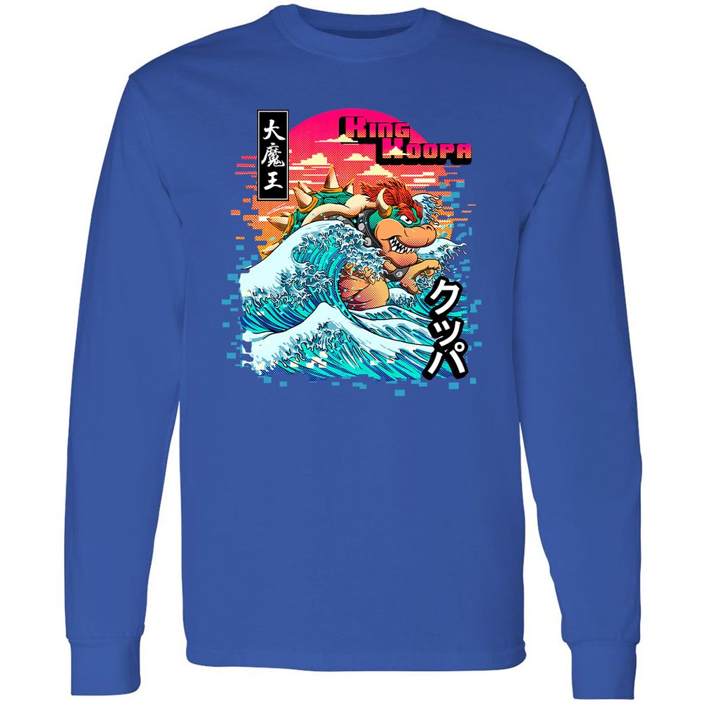 Long Sleeve T-Shirt - JRCEPRWC - Royal - 8