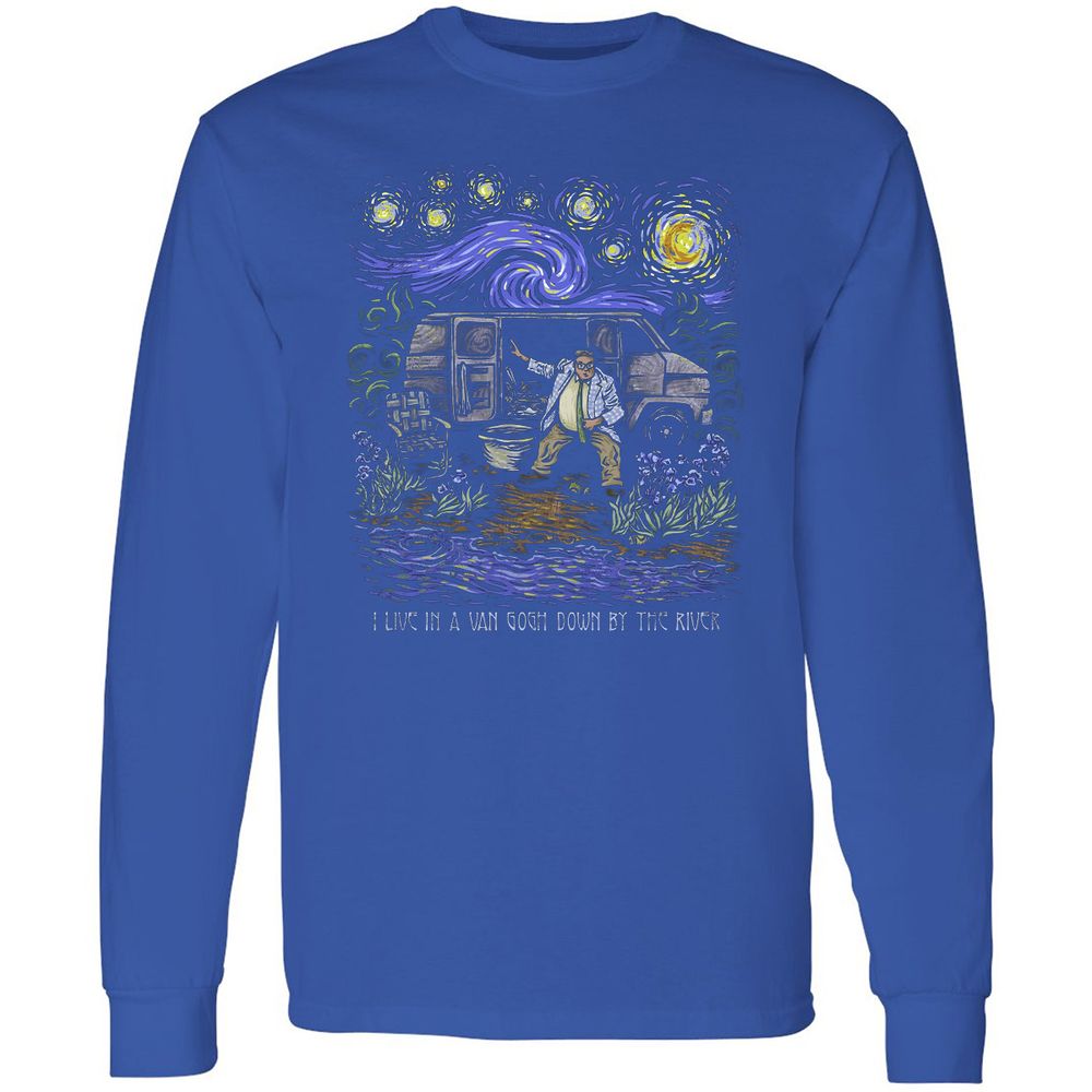 Long Sleeve T-Shirt - YQXDY422 - Royal - 8