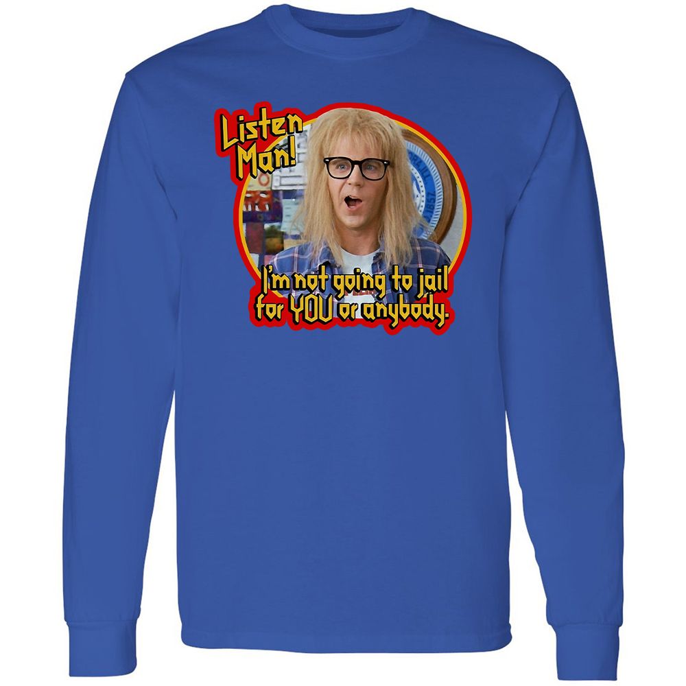 Long Sleeve T-Shirt - LJ5BBAGG - Royal - 8