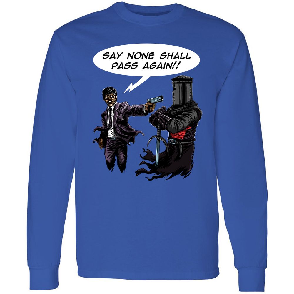 Long Sleeve T-Shirt - H1FD1JRU - Royal - 8