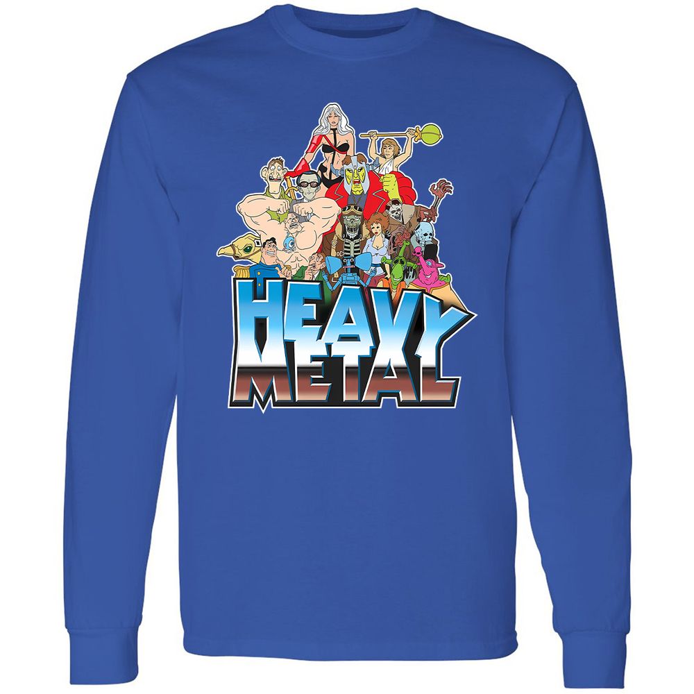 Long Sleeve T-Shirt - 92U6D8L6 - Royal - 8