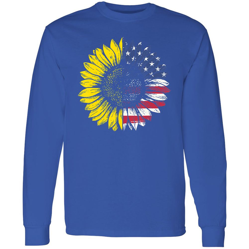 Long Sleeve T-Shirt - LNM599NQ - Royal - 8