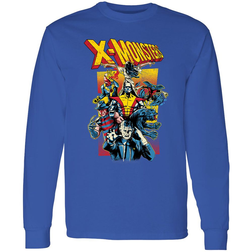 Long Sleeve T-Shirt - MXRH2ZGC - Royal - 8